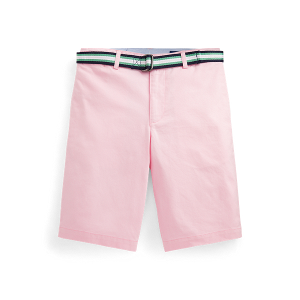 Slim Fit Belted Chino Short