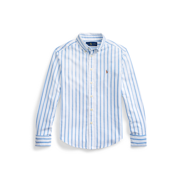 Striped Cotton Oxford Shirt