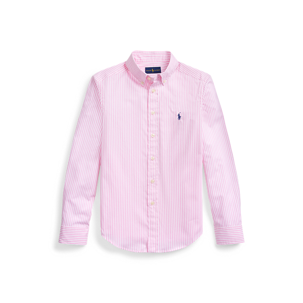 Striped Cotton Poplin Shirt