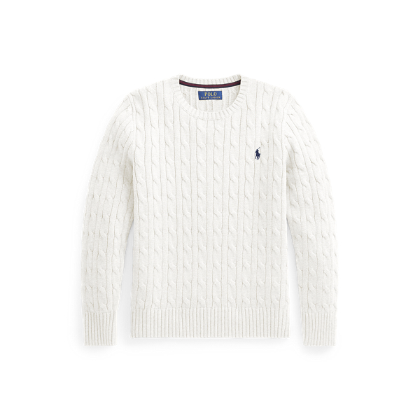 Cable-Knit Cotton Jumper
