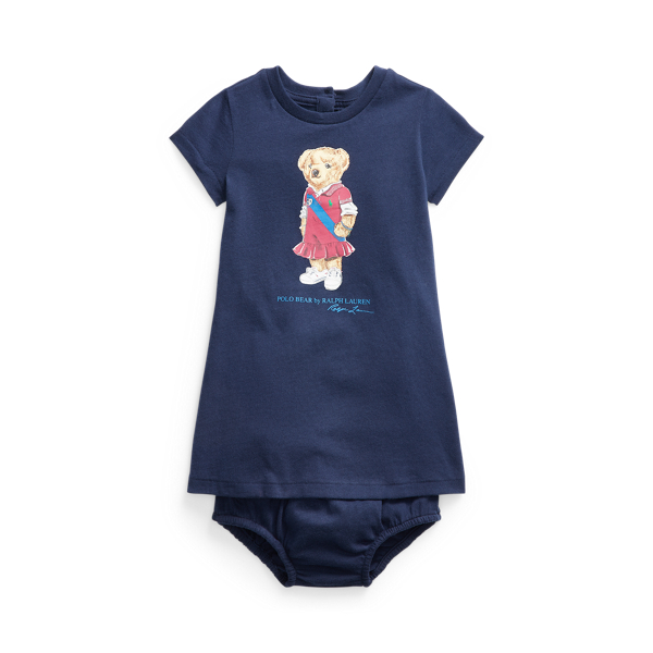 Vestido y pololo con Polo Bear