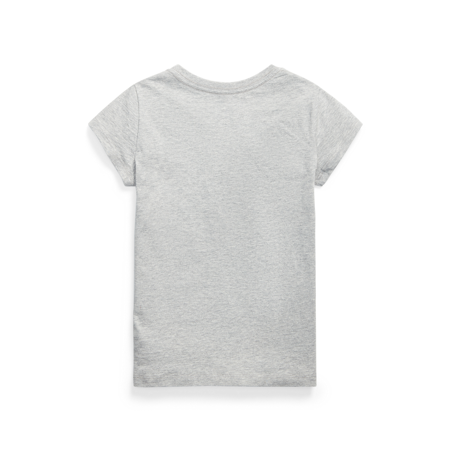 Детская футболка Ralph Lauren Cotton Jersey, цвет: Меланжевый — фото 1