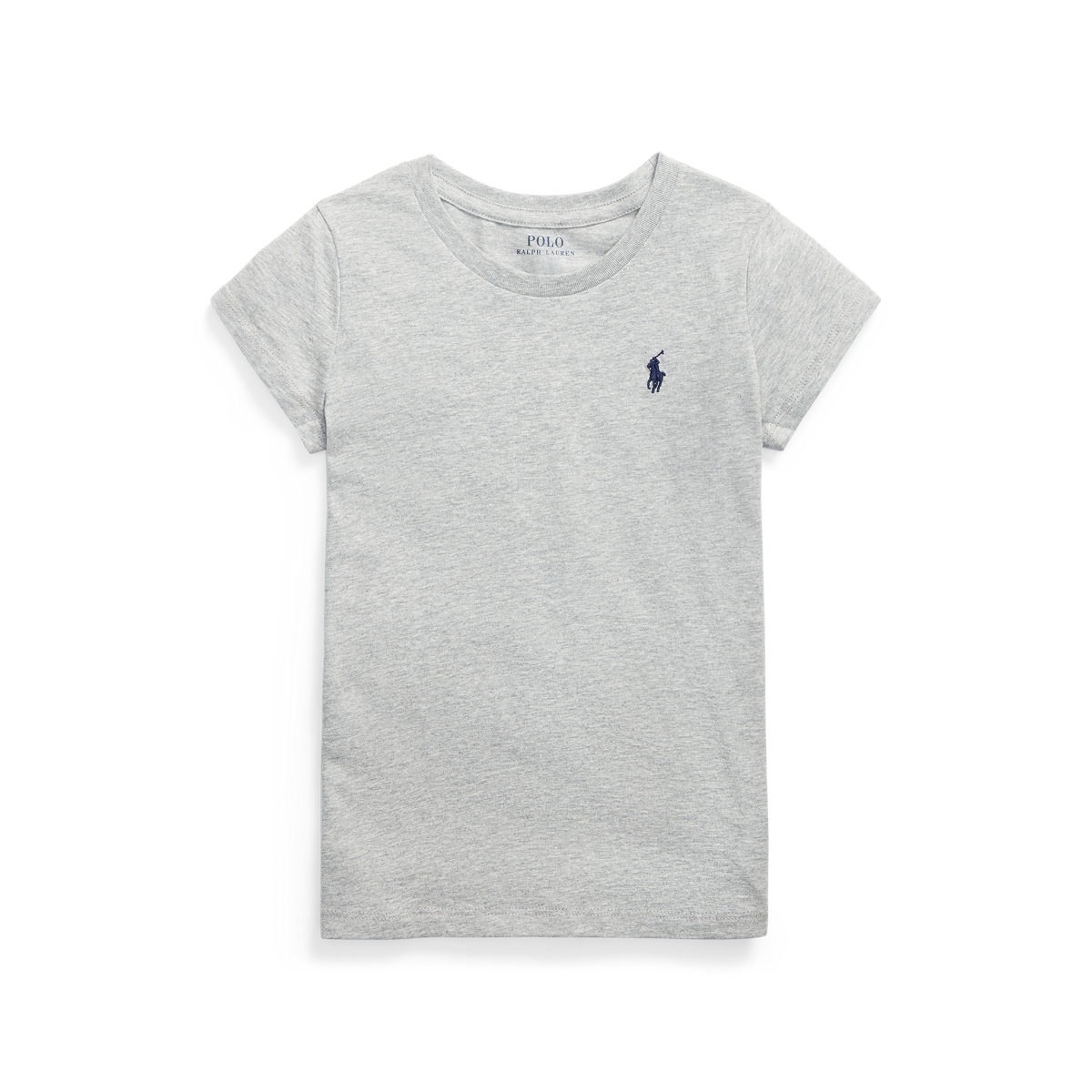 Tシャツ・カットソー POLO RALPH LAUREN Women Tops 111312 101A GREY Cotton Jersey Tee | Ralph Lauren