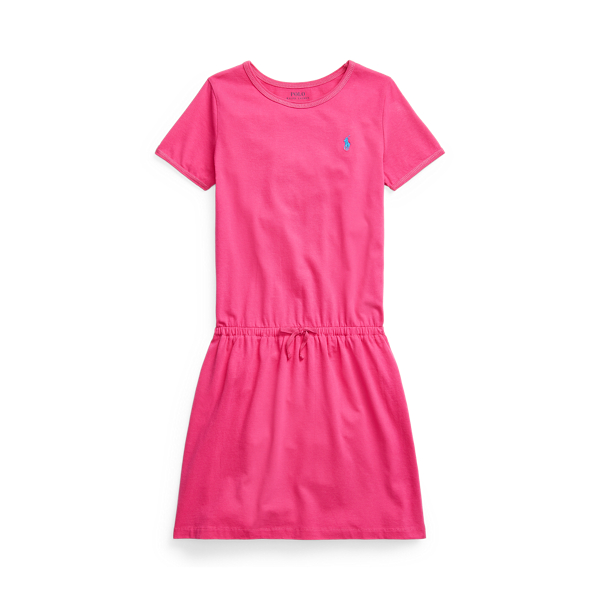 Robe t-shirt en jersey de coton