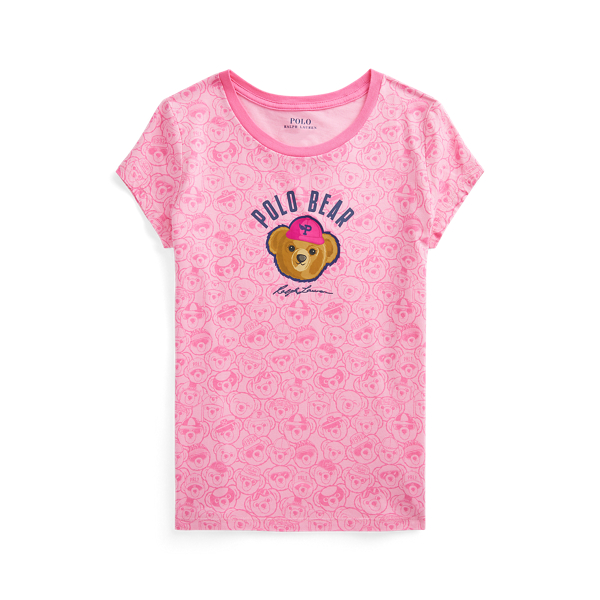 Polo Bear Cotton Jersey Tee