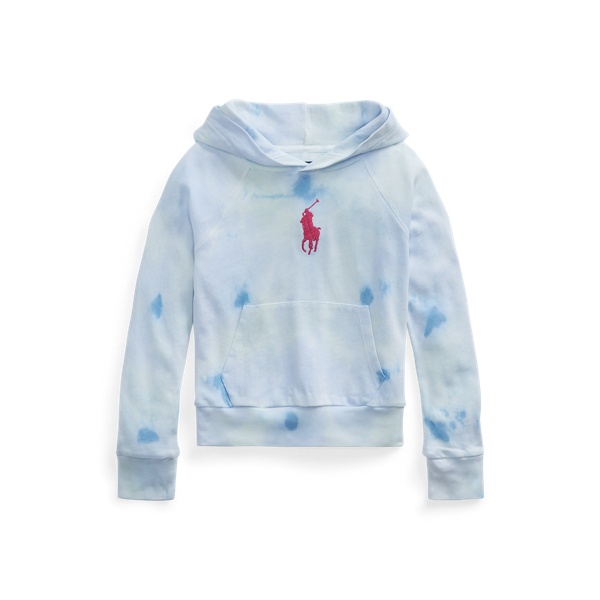 Marbled Cotton Terry Hoodie