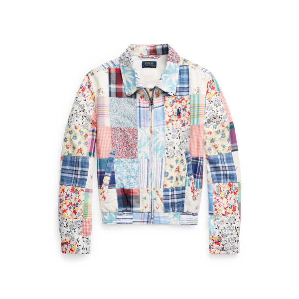 Patchwork Cotton-Linen Jacket Girls 7-14 Years 1