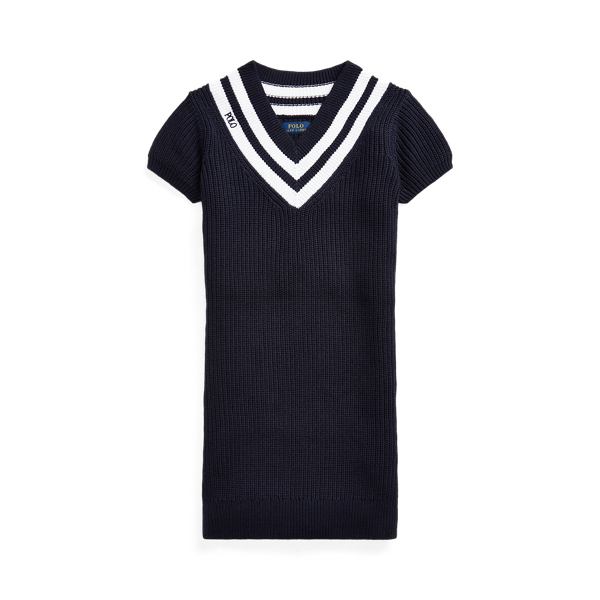 Robe-pull de cricket en coton Girls 7-14 Years en 1