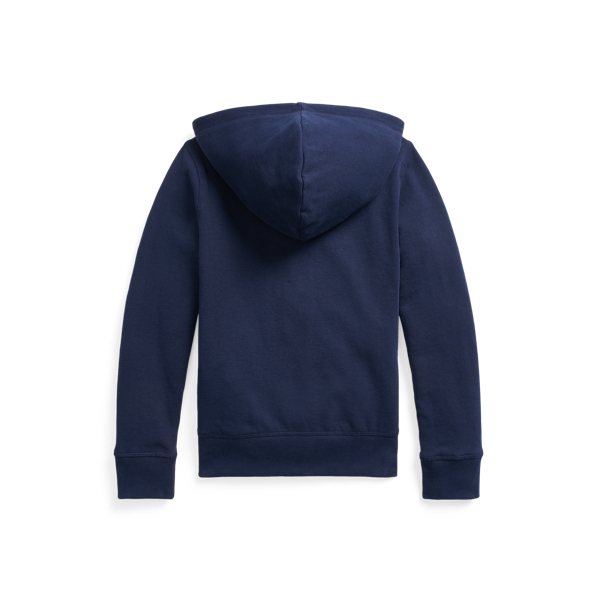 Refined Navy Fleece Full-Zip Hoodie Girls 7-14 Years 2