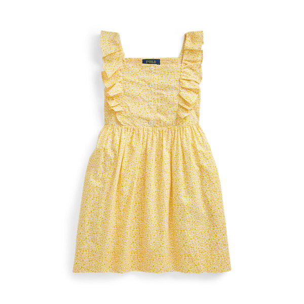 Floral Cotton Poplin Dress