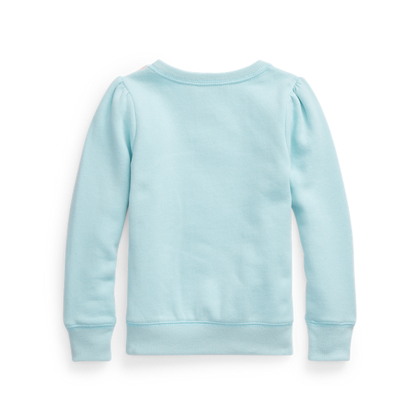 Turquoise Cloud Cotton-Blend-Fleece Sweatshirt Girls 1.5-6.5 Years 2