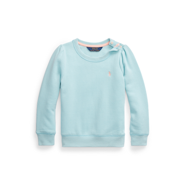 Sweat molletonn&eacute; en coton m&eacute;lang&eacute;