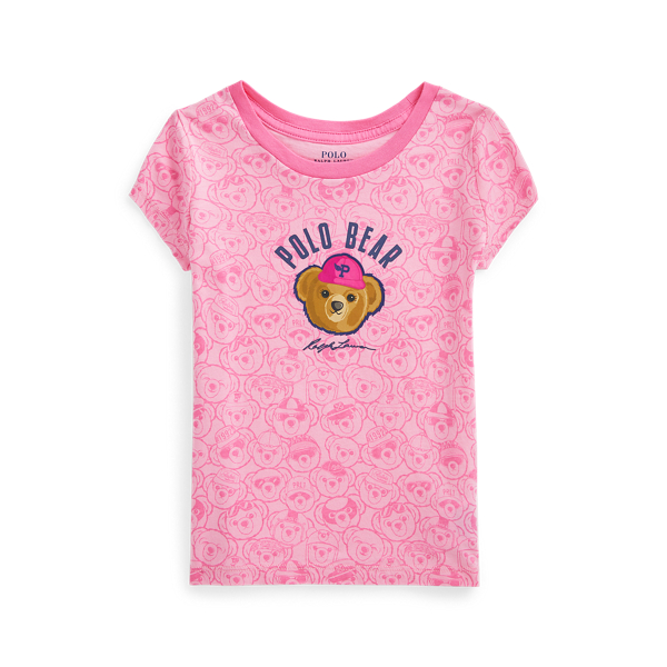 Polo Bear Cotton Jersey Tee