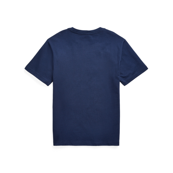 Cruise Navy Polo Bear Logo Cotton Jersey Tee Boys 8-20 2