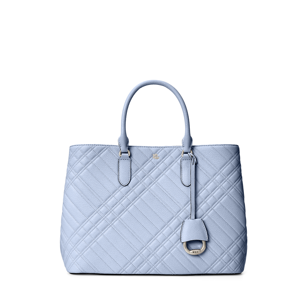 超特価！ Ralph Lauren 最新 Marcy Plaid Quilted Large Satchel Plaid Quilted Large Marcy Satchel
