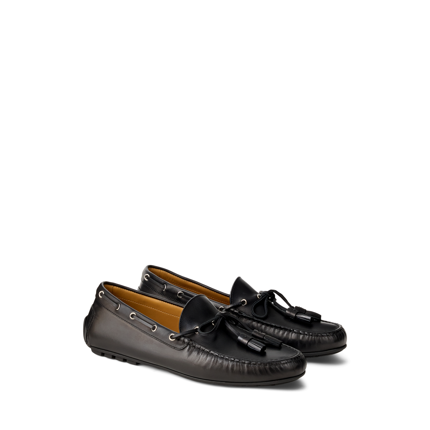 Ralph Lauren Harold Calfskin Tassel Driver, цвет: Чёрный — фото 2