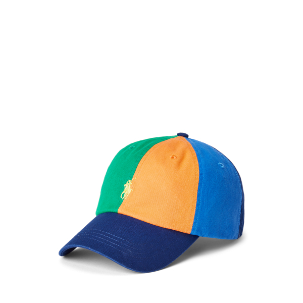 Color-Blocked Chino Ball Cap Polo Ralph Lauren 1