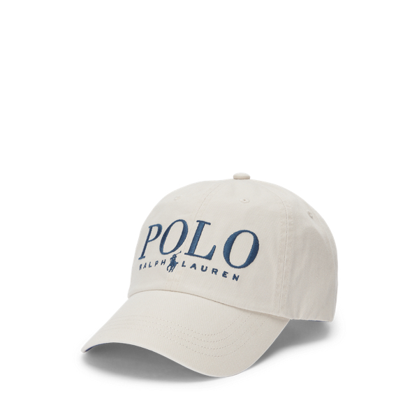 Logo Cotton Chino Ball Cap Polo Ralph Lauren 1