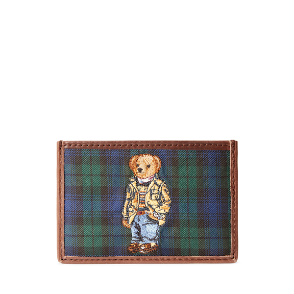 Polo Bear Tie-Silk Card Case