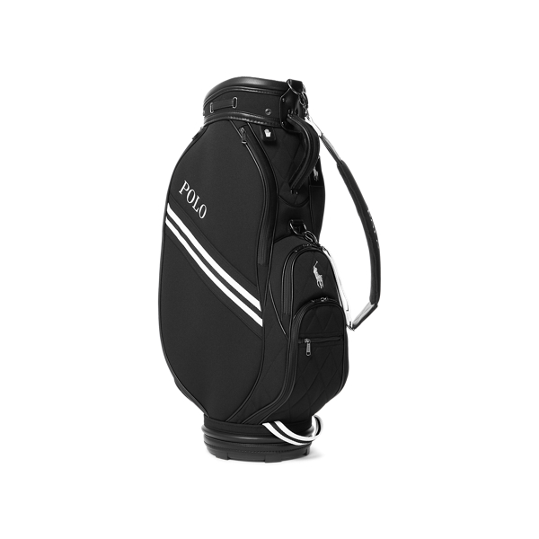 Golftasche mit charakteristischem Pony Polo Golf in Schwarz 3