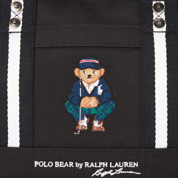 Polo Ralph Lauren 폴로 베어 스몰 골프 토트 블랙 5