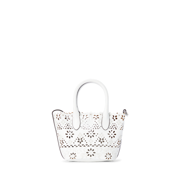 Tote Bellport mini in pelle con trafori