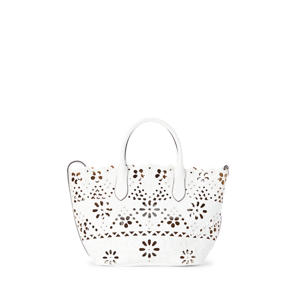 Eyelet Leather Medium Bellport Tote