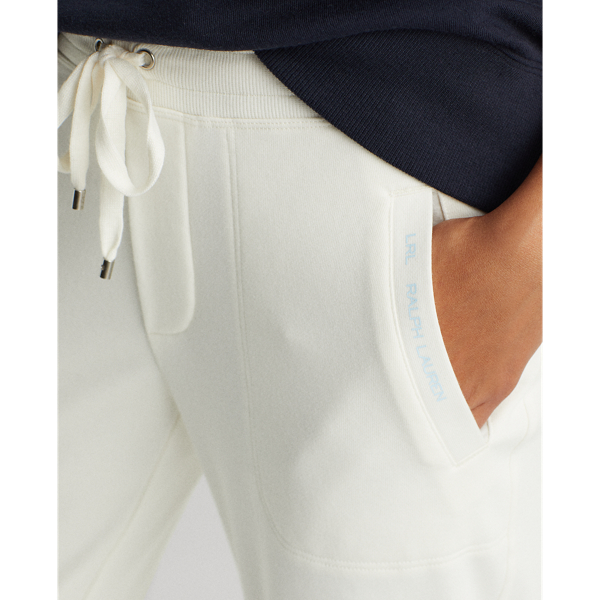 Pale Cream French Terry Jogger Trouser Lauren 6