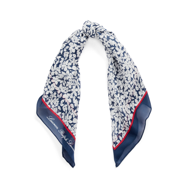 Adriana Silk-Blend Square Scarf