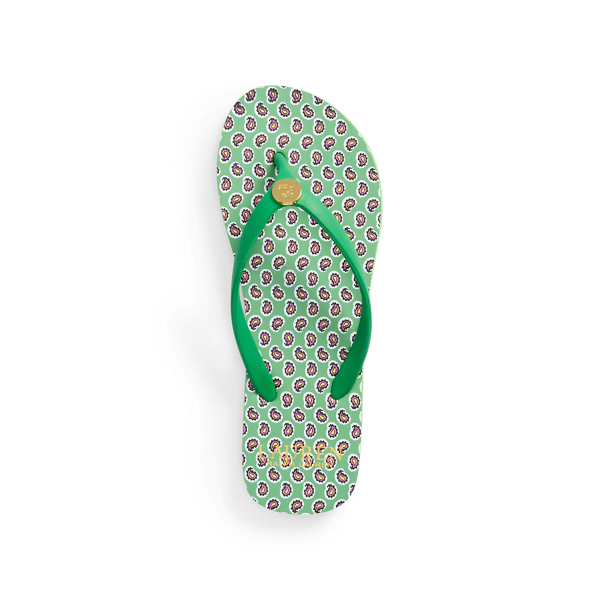 Green Shawna Paisley Sandal Lauren 4