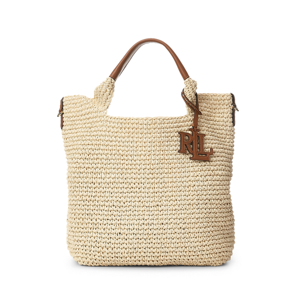 Crochet Straw Medium Skyler Tote