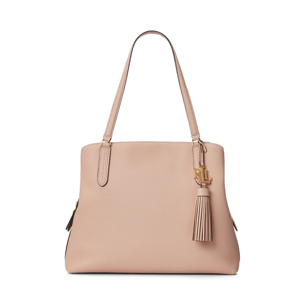 Leather Large Quinn Shoulder Bag Lauren 1