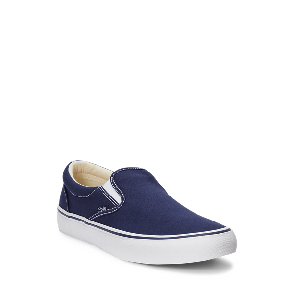 Newport Navy Thompson Canvas Sneaker Polo Ralph Lauren 2