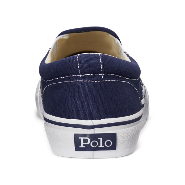 Newport Navy Thompson Canvas Sneaker Polo Ralph Lauren 3