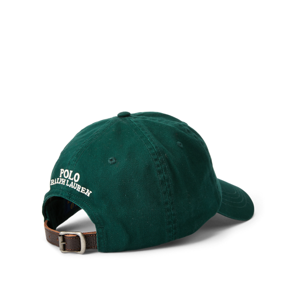College Green Polo Bear Chino Ball Cap Polo Ralph Lauren 2