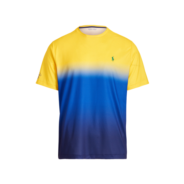 U.S. Open Performance Jersey T-Shirt Polo Golf in Fall Royal Multi 2