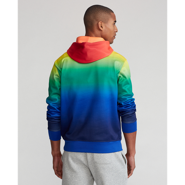 Sweat &agrave; capuche U.S. Open motif molleton Polo Golf en Royal vif multi 4