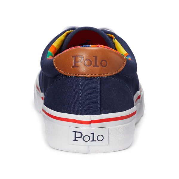 Newport Navy/RL2000 Red P Thorton Canvas Trainer Polo Ralph Lauren 3