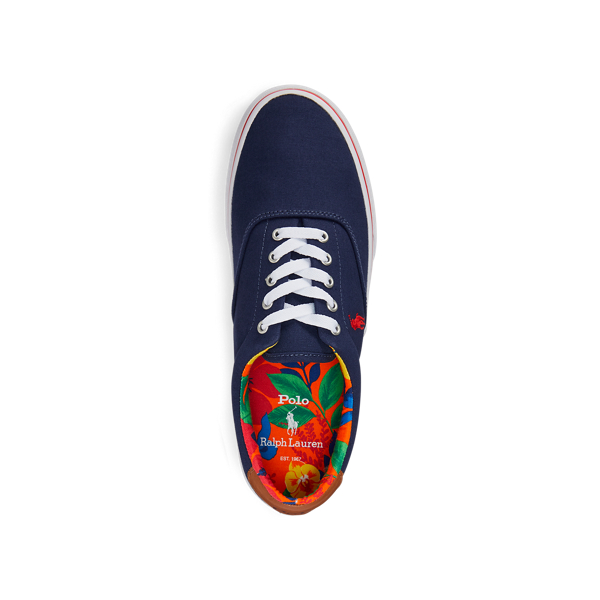 Newport Navy/RL2000 Red P Thorton Canvas Trainer Polo Ralph Lauren 4