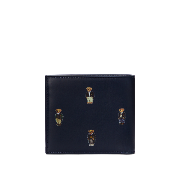 Polo Bear Leather Billfold Wallet Ralph Lauren UK