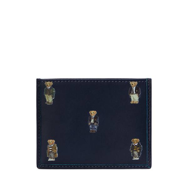 Polo Bear Leather Card Case