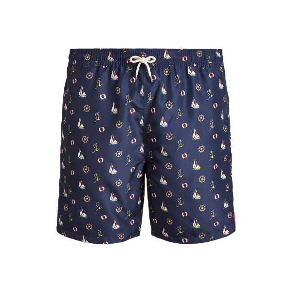 Nautical Marine Traveller Swimming Trunk Big & Tall 2