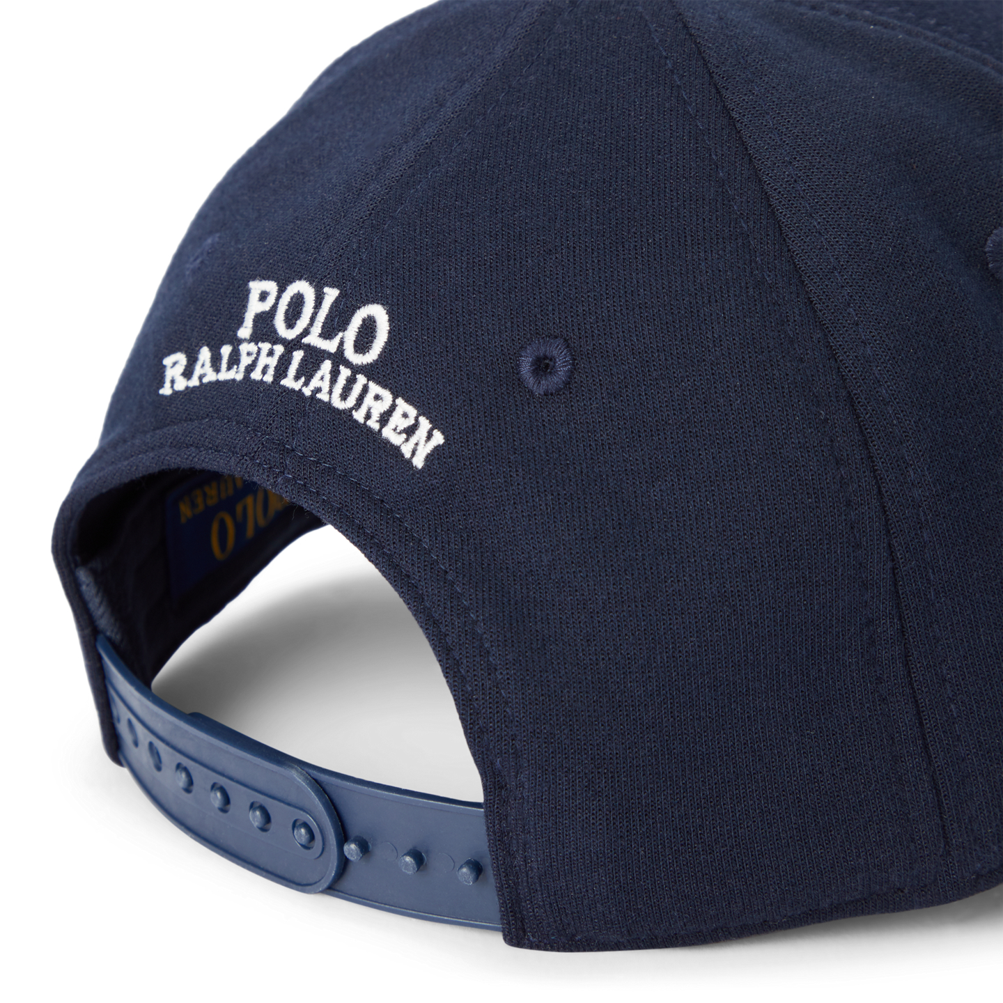 Мужская кепка Ralph Lauren Double-Knit Jacquard Ball, цвет: Тёмно-синий — фото 2