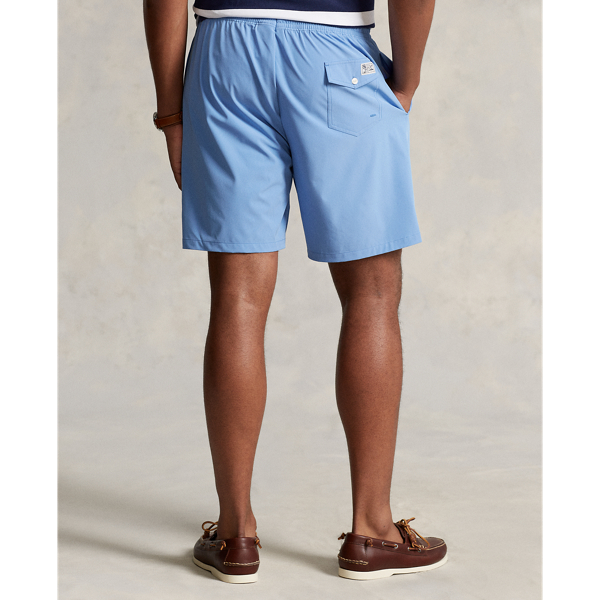 Harbour Island Blue Traveller Classic Fit Swimming Trunks Big & Tall 5