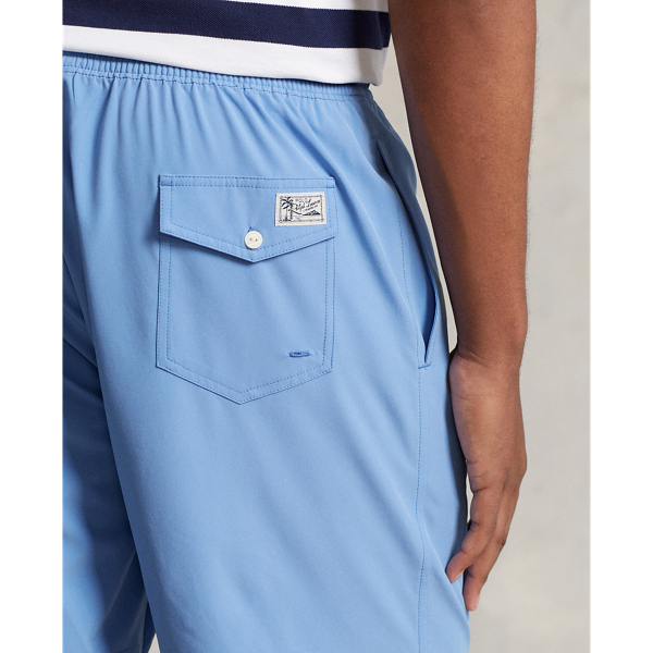 Harbour Island Blue Traveller Classic Fit Swimming Trunks Big & Tall 6