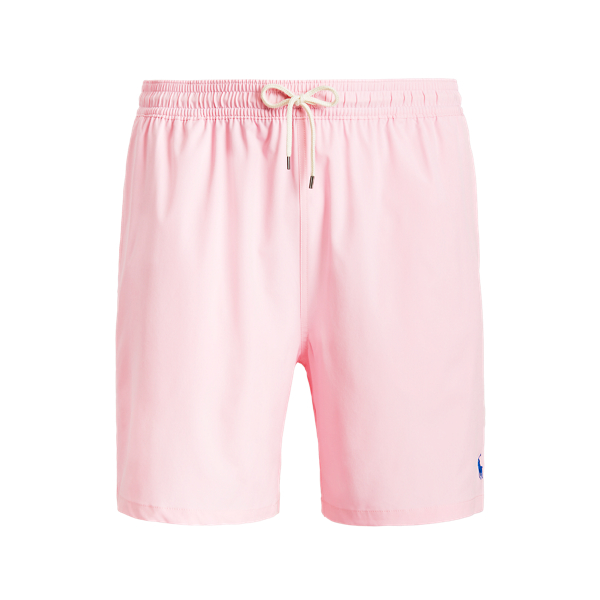 Carmel Pink Traveller Classic Fit Swimming Trunks Big & Tall 2