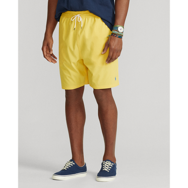 Signal Yellow Traveller Classic Fit Swimming Trunks Big & Tall 4