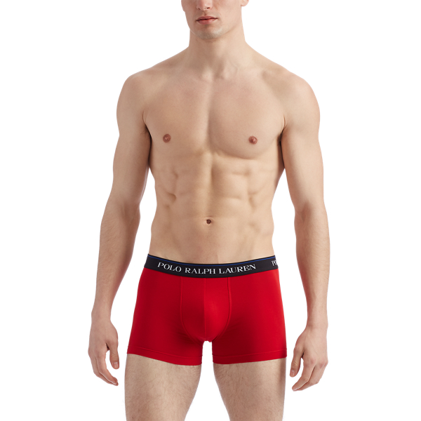 3pk Red/Sph Str/Blk Aot Classic Stretch-Cotton Trunk 3-Pack Polo Ralph Lauren 2