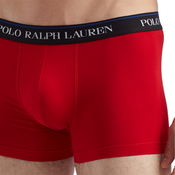 3pk Red/Sph Str/Blk Aot Classic Stretch-Cotton Trunk 3-Pack Polo Ralph Lauren 3