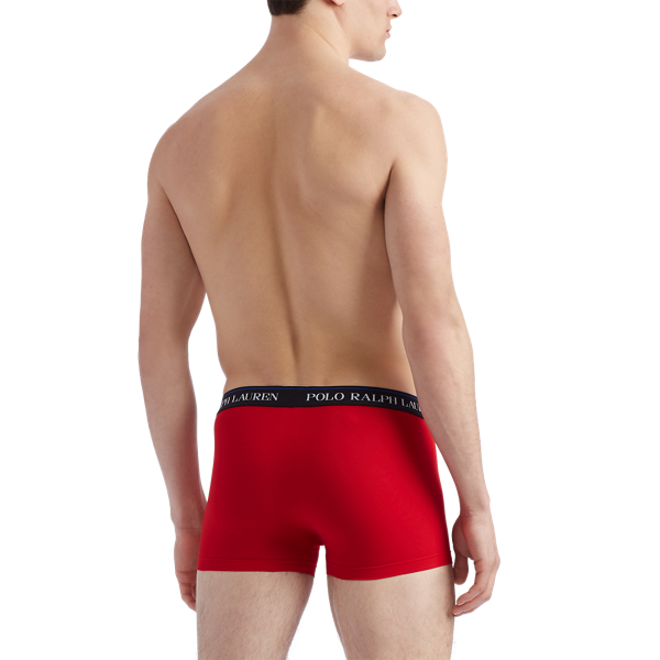 3pk Red/Sph Str/Blk Aot Classic Stretch-Cotton Trunk 3-Pack Polo Ralph Lauren 4